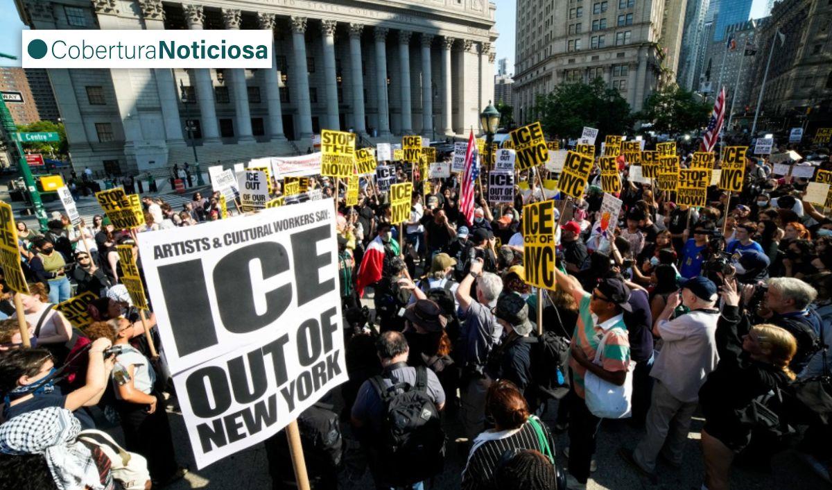 Los Ángeles impone toque de queda tras fuertes protestas Los Ángeles impone toque de queda tras fuertes protestas