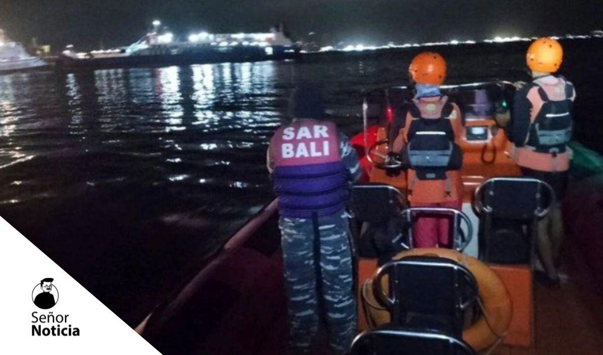 Tragedia en Bali: ferry naufraga con 65 personas a bordo