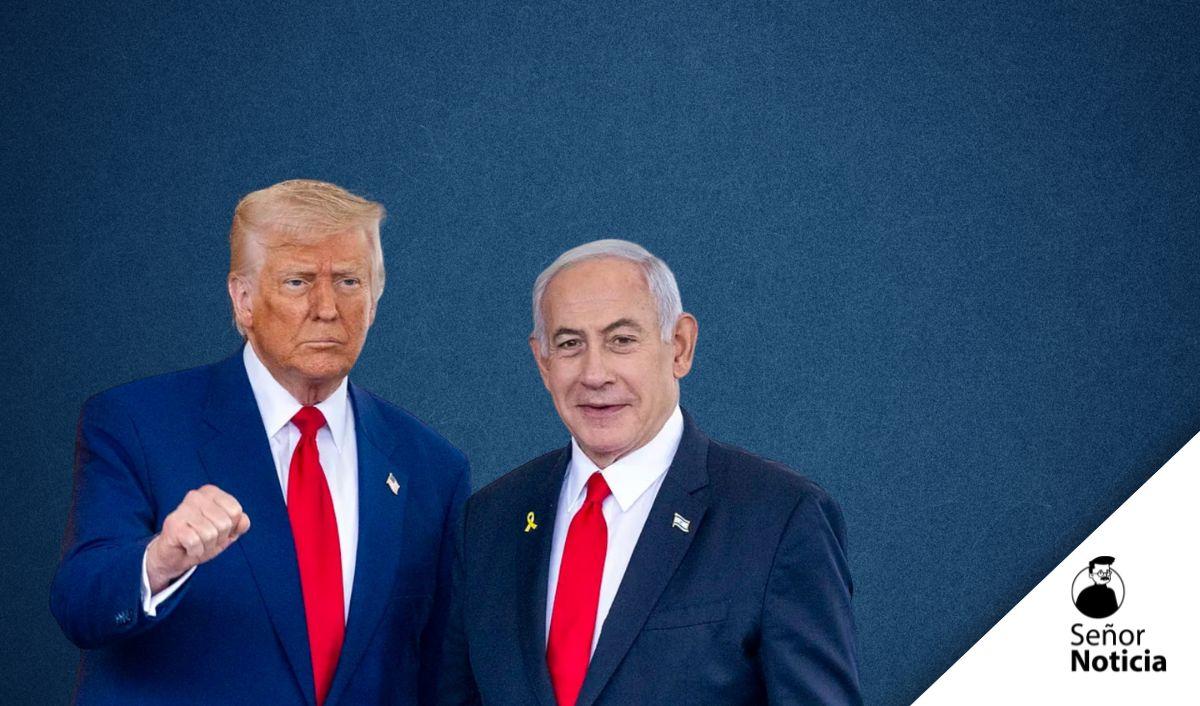 Trump y Netanyahu se re&uacute;nen e insisten en desplazar a palestinos
