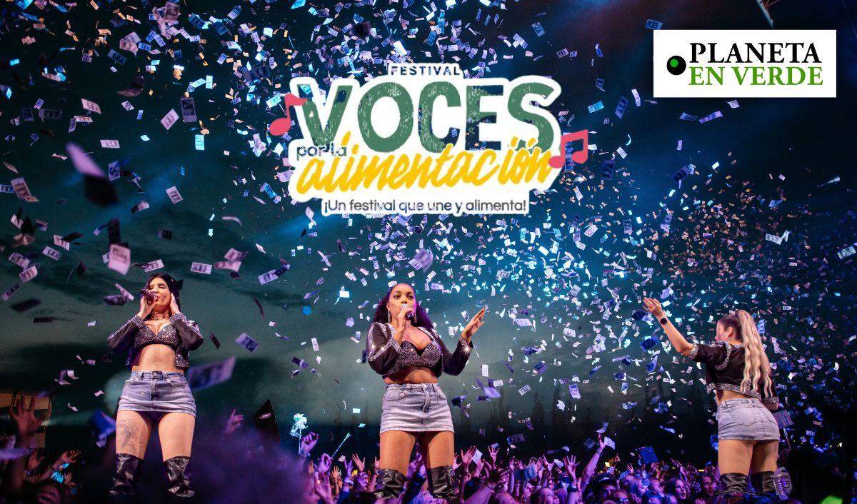 Festival &ldquo;Voces por la Alimentaci&oacute;n&rdquo; reuni&oacute; a m&aacute;s de 5 mil personas y recaud&oacute; alimentos para 23 regiones del Per&uacute;