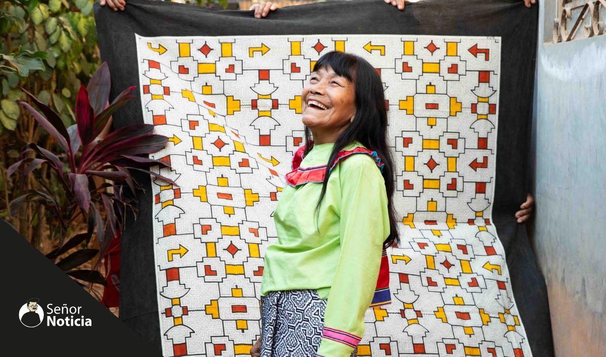 Sara Flores marca un hito al convertirse en la primera artista ind&iacute;gena del Per&uacute; en la Bienal de Venecia