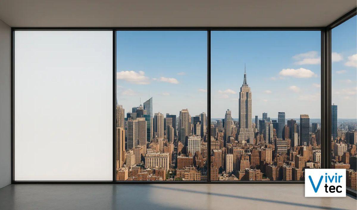 El vidrio inteligente sustituye a las cortinas y redefine el confort en el hogar