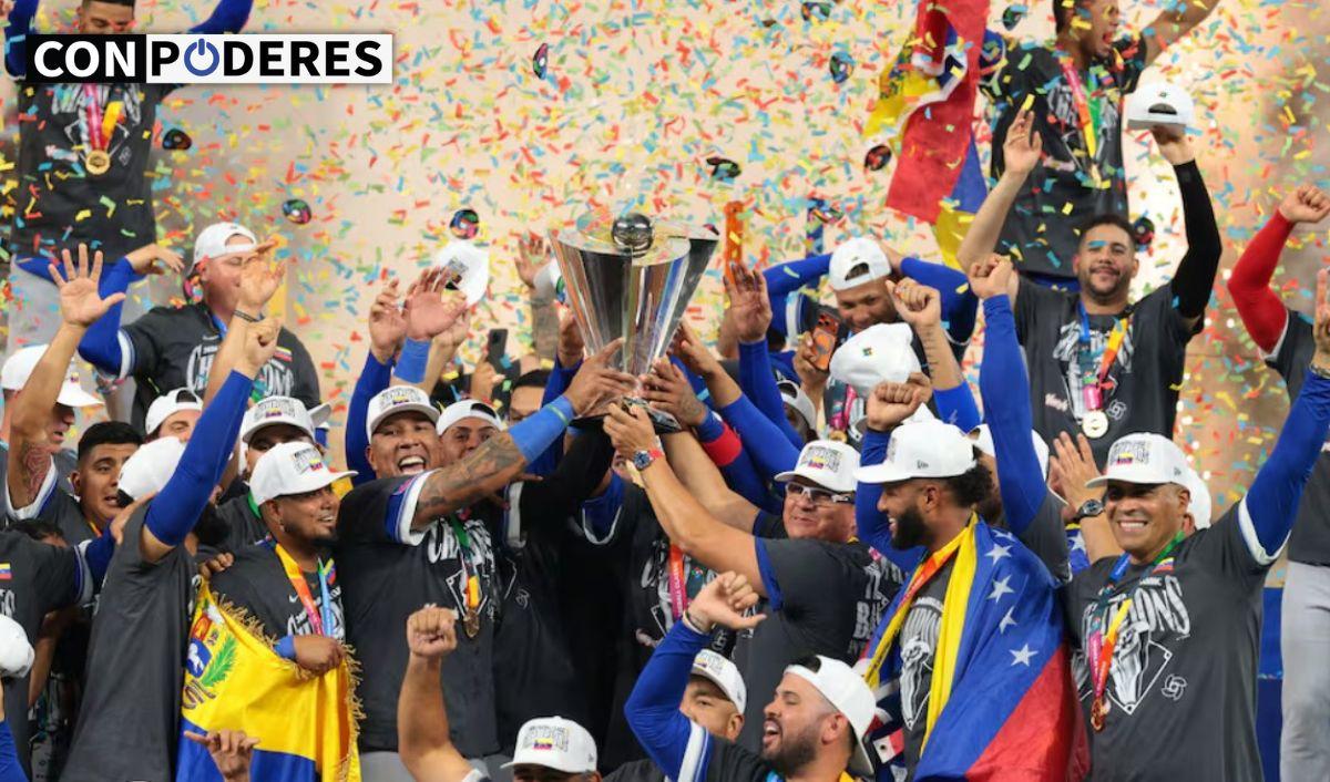 Venezuela campe&oacute;n del Cl&aacute;sico Mundial de Beisbol tras vencer a EE.UU. en una final hist&oacute;rica