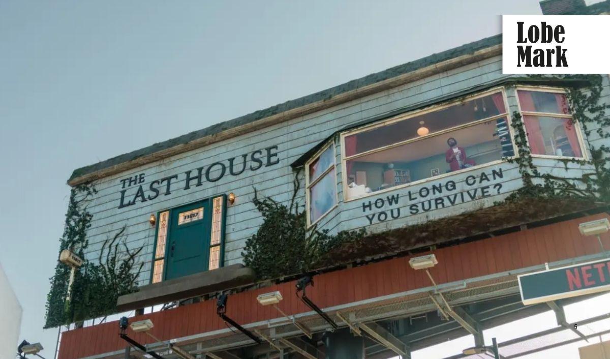 Netflix encierra a un hombre en una valla publicitaria para promocionar The Last House