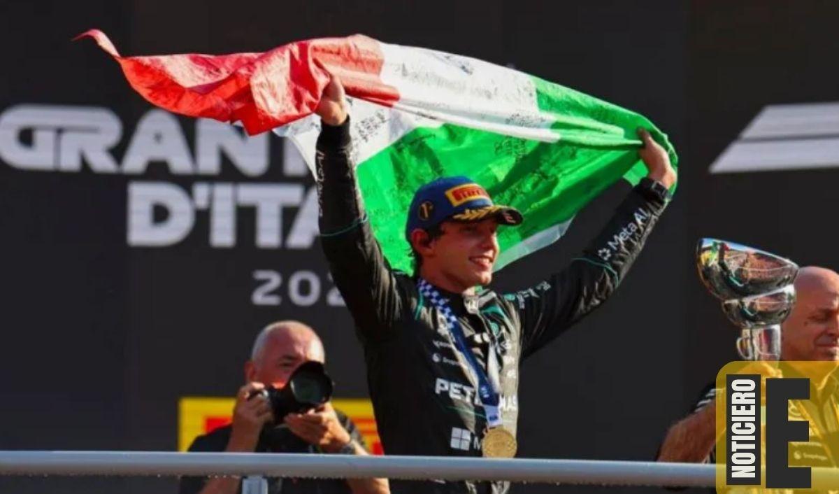 Kimi Antonelli hace historia en Monza y gana el Gran Premio de Italia 2026