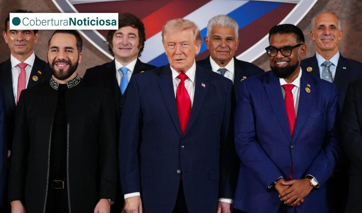 14 pa&iacute;ses se unen al Escudo de las Am&eacute;ricas de Trump contra el "narcoterrorismo"