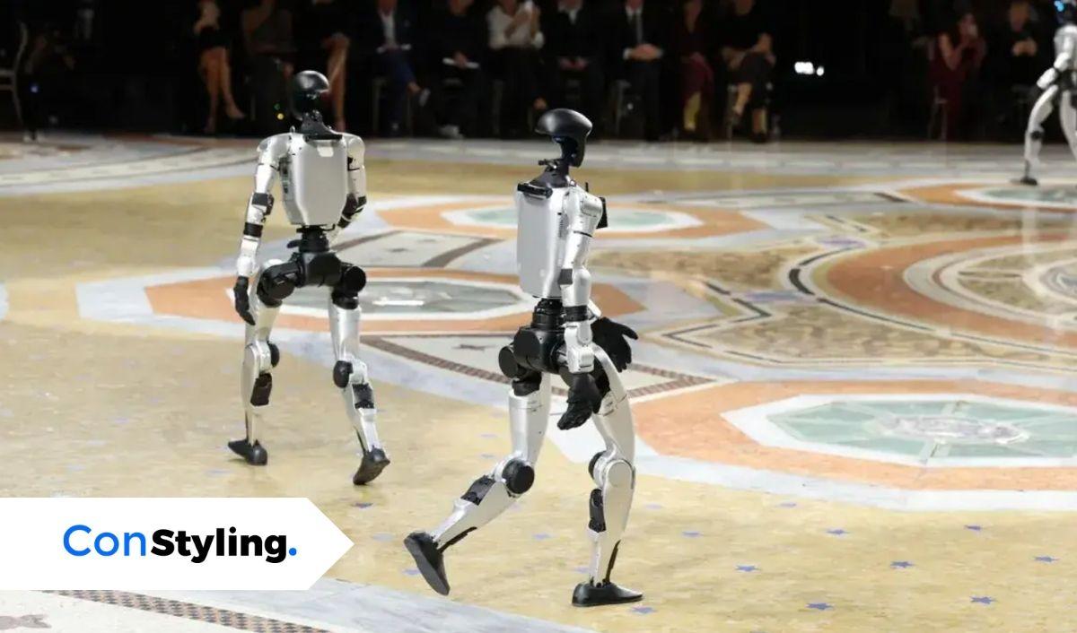 Vogue lleva pol&eacute;micos robots humanoides a pasarela de moda en Mil&aacute;n