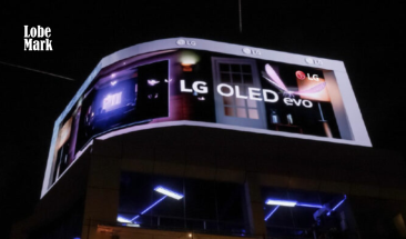 Nueva pantalla LED de LG para publicidad en exteriores