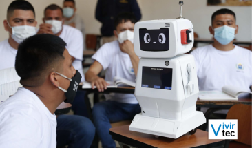 Jovam, el robot que optimiza la educaci&oacute;n de los presos en Per&uacute;