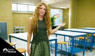 Shakira inaugura nuevo colegio en Barranquilla