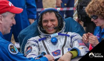 El astronauta Frank Rubio regresa a la Tierra con r&eacute;cord espacial