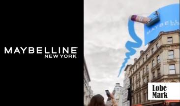 Maybelline desaf&iacute;a el cielo de Londres con su gigantesco corrector