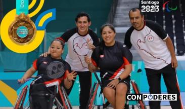 Pilar J&aacute;uregui y Jaquelin Burgos brillan con oro en el Parab&aacute;dminton de los Juegos Parapanamericanos Santiago 2023