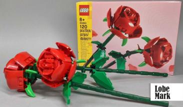 Lego presenta su colecci&oacute;n Ramo de Rosas Lego Icons