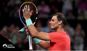 Competitividad y positivismo: Rafael Nadal brilla en Brisbane