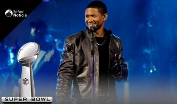 Usher deslumbra en el medio tiempo del Super Bowl LVIII