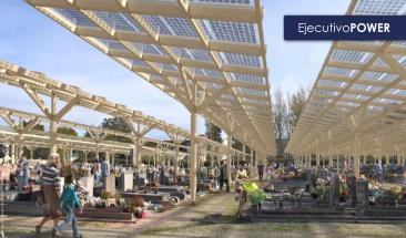Cementerio convertido en fuente de energ&iacute;a solar: innovaci&oacute;n en Saint-Joachim, Francia.