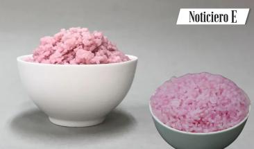 Cient&iacute;ficos surcoreanos presentan arroz rosado con c&eacute;lulas de carne de laboratorio como soluci&oacute;n alimentaria innovadora  Su