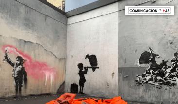 Abren en Nueva York exposici&oacute;n del enigm&aacute;tico artista Bansky