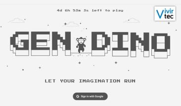 Crea tu propio juego de Dino con la IA de Google
