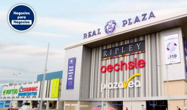 Real Plaza se consolida como el l&iacute;der en centros comerciales del Per&uacute;
