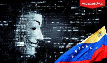 Anonymus derriba 45 sitios web del r&eacute;gimen de Nicol&aacute;s Maduro