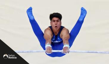 Colombia gana su primera medalla en la prueba de barra fija en Par&iacute;s 2024