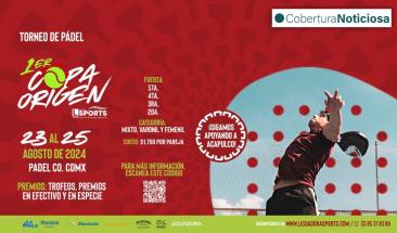 Torneo P&aacute;del Copa Origen: deporte con causa social en M&eacute;xico