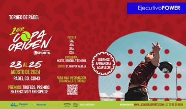 Torneo P&aacute;del Copa Origen: deporte con causa social en M&eacute;xico