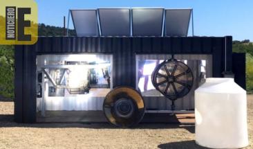 Empresa desarrolla f&aacute;brica solar port&aacute;til que produce pl&aacute;sticos sin emisiones contaminantes