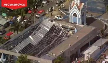 Brasil: techo de iglesia se desploma en Recife y deja dos muertos