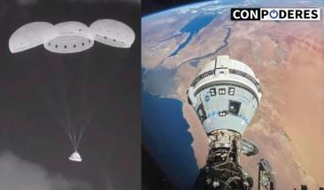 NASA regresa la nave Starliner a la Tierra sin astronautas