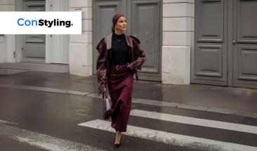 El color granate se impone como tendencia este oto&ntilde;o 2024