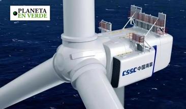 China fabrica la turbina e&oacute;lica marina m&aacute;s poderosa del mundo
