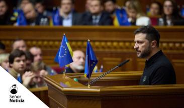 Zelenski presenta ante el parlamento su "Plan para la victoria"