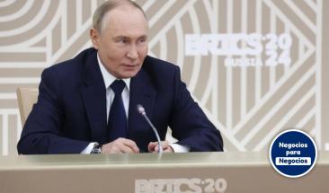 Putin llama a construir un "nuevo orden democr&aacute;tico global" en la cumbre BRICS