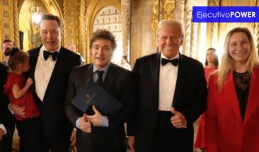 Milei se re&uacute;ne con Trump y Musk en Florida