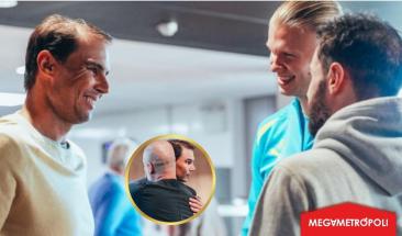 Rafael Nadal visita Manchester City e inspira al equipo