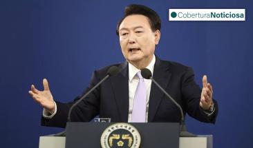Presidente de Corea del Sur decreta ley marcial ante crisis pol&iacute;tica