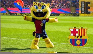 FC Barcelona presenta a 'Cat' su nueva mascota oficial