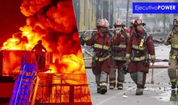 Per&uacute;: bomberos atendieron 75 incendios en Lima durante el A&ntilde;o Nuevo