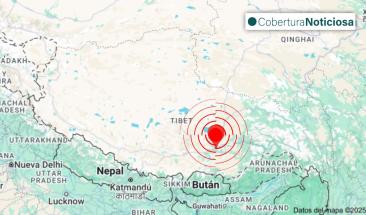 Terremoto en T&iacute;bet deja nueve muertos y colapsos estructurales