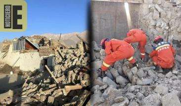 Terremoto de 7,1 en T&iacute;bet deja 126 fallecidos