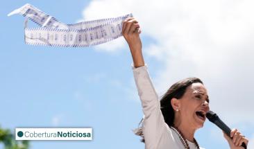 Venezuela alza su voz: el grito por la libertad en una jornada hist&oacute;rica