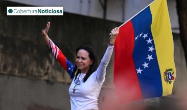 Fuerzas chavistas interceptan y detienen a Mar&iacute;a Corina Machado