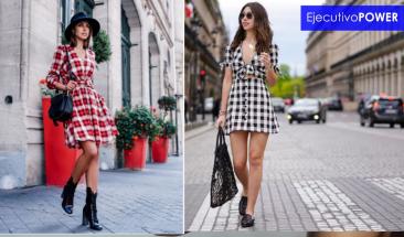 Los cuadros reemplazan al animal print en 2025