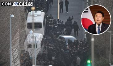 Autoridades arrestan al suspendido presidente Yoon Suk-yeol en Corea del Sur