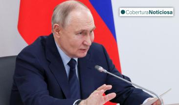Vlad&iacute;mir Putin asegura estar dispuesto a alcanzar un acuerdo de paz con Ucrania