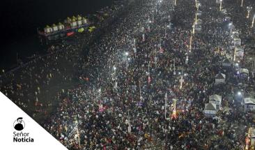 Estampida durante el festival religioso m&aacute;s grande la India deja 30 muertos