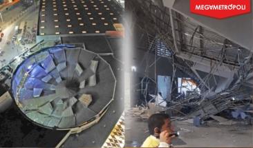 Per&uacute;: techo del Real Plaza colapsa por posible falla en mantenimiento del drenaje